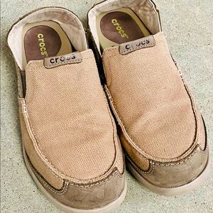 Crocs Men's Slip On Tan Size 8